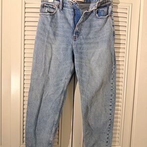 Abercrombie & Fitch Light Denim High Rise Jeans